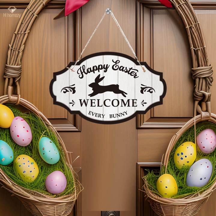 Aster Sign aster Decoration Door Sign Happy aster Sign for Farmhouse Porch Holiday ...
