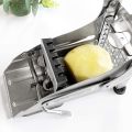 Stainless Steel French Fries Cutter Potato Chipper  2 Sizes Interchangeable Blades Potato Slicer. 