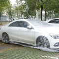 Transparent car cover Universal Car Cover Waterproof Dustproof Disposable Car Covers Size M-XL Transparent Plastic Car Covers. 