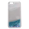 Glitter Stars Liquid Case for iphone 6/6s-Blue. 