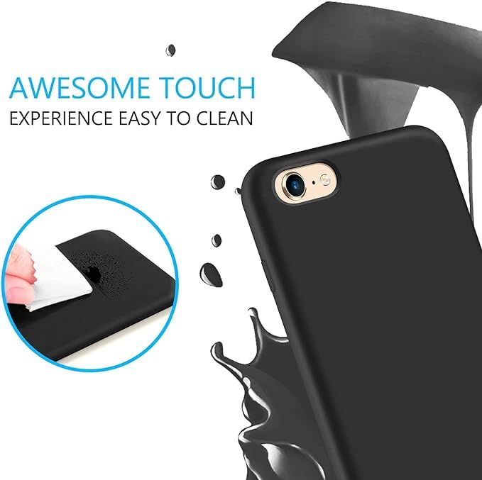 IPHONE%206%20PLUS%20OR%206S%20PLUS%20MATTE%20BLACK%20FLEXIBLE%20TPU%20CASE%20SLIM%20COVER%20-%20SHOCKPROOF%20-%20Image%205