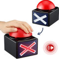 2023 New Game Answer Buzzer Alarm Button With Sound Light Trivia Quiz Got Talent Buzzer. 