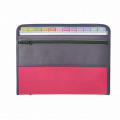 Material File Organizer Easy Access Portable A4 Size Accordion Folder 13 Pocket Expanding Document Bag for Office Use Document Management Business Meetings Student Supplies Travel Organizing. 