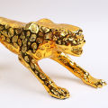 Panther for Car Dashboard Decoration Golden Tiger Leopard Ornaments Animal Cheetah for Auto Interior Accessories Home Decoration. 