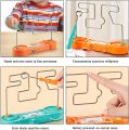 Touch Maze Puzzle Game Buzz Wire Game For Kids Electric Touch Maze Puzzle Game Toy/ Play in Family Party Boy Girl Gift Circuit Science Sensing Touch Wire Game/ Intellectual Development Toy Cultivate Concentration Safe Simple To Play for Kids. 