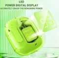 Air31 Earbuds Wireless Crystal Transparent Bluetooth 5.3 Air 31 Ear buds Wireless Headset Transparent Charging Case Heavy Bass Stereo Earphones Noise Reduction Sports Headset with Microphone Waterproof Headphone LED Digital Display airpods. 