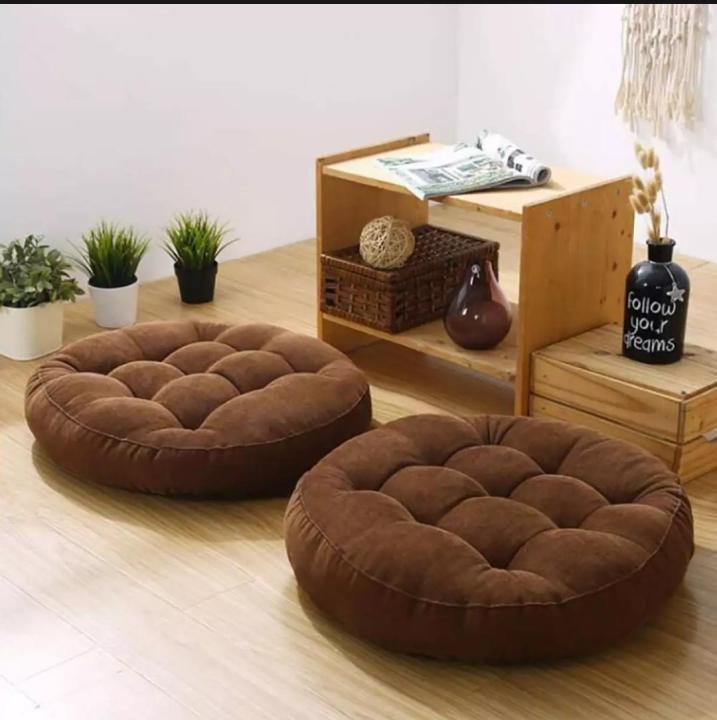 2%20Piece%20-%20Velvet%20Round%20Shape%20Floor%20Cushion%20-%20Image%202