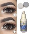 FreshGo 3 Tone Colored Eye Contact Lens Soft Yearly Disposable with Case. 