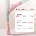 Anti-Slip Yoga Socks Stylish Breathable Lightweight Combed Cotton Socks Stretchable Fitness Accessories Stripe Socks for Yoga Practice Dance Classes Fitness Workouts Pilates Sessions Gym Exercises. 