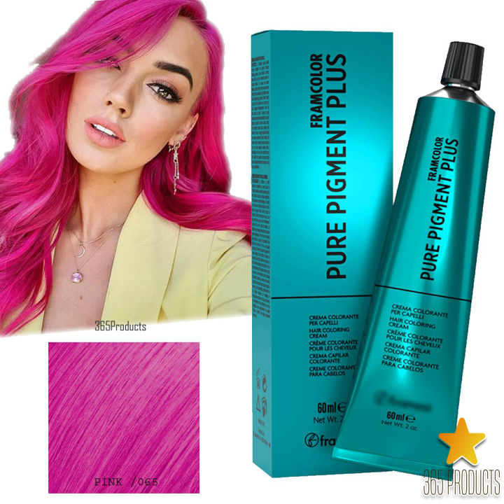 FRAMCOLOR PURE PIGMENT PLUS HAIR COLOR / PINK