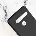 LG G8 ThinQ  Case Soft TPU Slim Smooth Flexible Protective Phone Cover -  Black Matte. 