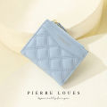 Pierre LOUES Mizuki Wallet Women's Small Folding Wallet PU Leather Premium BAEOS. 