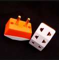 2 Pcs Multi Plug 2 Pin Multi Socket Electric Plugs and Power Socket for Household Electrical Appliances Multi Plug. 