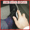 ROUND SHOE SHINER SPONGE Plastic instant shoe shiner with sponge instant shine your shoes SHOE SHINE SPONGE BLACK SHINE LIQUID FOR A FRESH SHINE EVERY TIME.. 