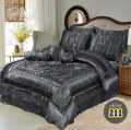 The Royal Bedding Fancy Bridal Bed Sheet (Razai) Set 9Pcs. 