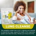 Mullein Leaf Tea for Lungs Cleanse and Immune Support, 100% Natural, Caffeine Free, 40 Tea Bags. 
