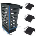 Fish Tank Hydroponic Box Hydroponic Box Aquarium Plant Holder with Hooks Suction Cups Easy to Hang Improves Water Circulation Aquarium Planter with Suction Cups. 