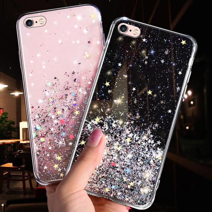 For%20iPhone%208%20/%20iPhone%207%20Back%20Cover%20Luxury%20Shiny%20Glitter%20Gold%20Foil%20Space%20Starry%20Cases%20Clear%20Soft%20Silicone%20Bumper%20Full%20Protection%20Mobile%20Phone%20Case%20for%20Girls%20Boy%20-%20Image%202