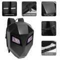 LED Eye Rider Backpack Motorbike Helmet Laptop Bag. 