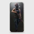 Samsung A6 Plus - 2018 Cover Pubg Female character Hard Cover- Design 1 Case. 