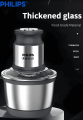 Chopper Machine Electric  - Meat Grinder - Hand Chopper - Qeema Machine - 6 Stainless Steel Sharp Blades - Powerfull Motor - Meat Chopper - Food Processor - 3 Liters Electric Chopper - Mixer Machine - Blender Machine - Meat Cutter - kitchen Accessories. 