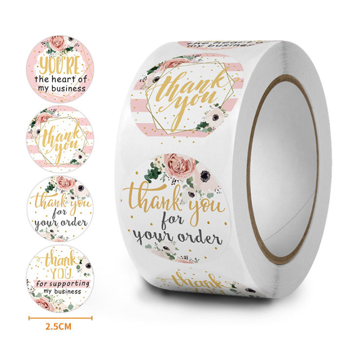 100%20Pcs%20Thank%20You%20Stickers%20%E2%80%93%2025.1MM%20Round%20Labels%20for%20Packaging,%20Gifts%20&%20Small%20Businesses%20Envelope%20Seal%20Scrapbook%20Round%20Sticker%20Stationery%20Label%20Stickers%20Perfect%20Thank%20You%20Stickers%20-%20Image%202