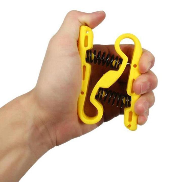 Adjustable  Z-Type Hand Grip with Detachable Hand Strap - Strengthens Random Color