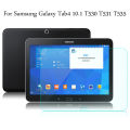 SAMSUNG GALAXY TAB 4 2014 - (10.1 INCHES) T530 / T531 / T535 Glass Screen Protector - Transparent. 