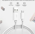 Qualcomm 3.0 Fast Charging Cable + Data Cable / Sync Cable For Samsung / HTC / Infinix / Xiaomi / Oppo / Huawei / Nokia / Lenovo / Android Phones - White. 