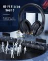 MPOW 059 LITE WIRELESS BLUETOOTH HEADPHONES (Leather Damaged). 