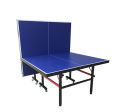 Professional Butterfly Table Tennis Table 8 Wheels Standard Size 9x5 FT Quick Assembly, Playback Mode, Space Saving Storage, Tournament Size (Table Only). 