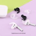 1 Pair Soft Silicone Earphone Cover Earbuds Eartip Ear Wings Hook Cap Sports Earhook for Apple Phone Airpods Earpods Headphone. 