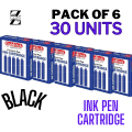 Goldfish Ink Cartridge - Ink Pen Cartridge - Ink Cartridge For Fountain Pen - International Standard Ink Pen Cartridge  - Ink Pen Refills  By Zahabias.Pk. 