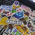 ROBLOX Premium Glossy Stickers 25pcs Pack ideal for journaling skateboard notebook mobile case. 
