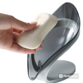 Modern Leaf-Shaped Smart Soap Holder: Stylish, Space-Saving, Self-Draining Bathroom Fixture, Sabun Dani. 