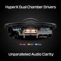 HyperX Cloud Alpha Wireless - Gaming Headset for PC, 300-hour battery life, DTS Headphone:X Spatial Audio, Memory foam, Dual Chamber Drivers, Noise-canceling mic, Durable aluminum frame (With Open Box). 