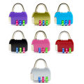 For zipper bags Combination lock Secure 3-digit For suitcases Anti- lock Multicolor Number code lock for Travel accessories Backpack lock Handbag lock Drawer lock Suitable for all ages. 