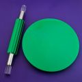 Acrylic Rolling Pin & Rolling Board Set. 