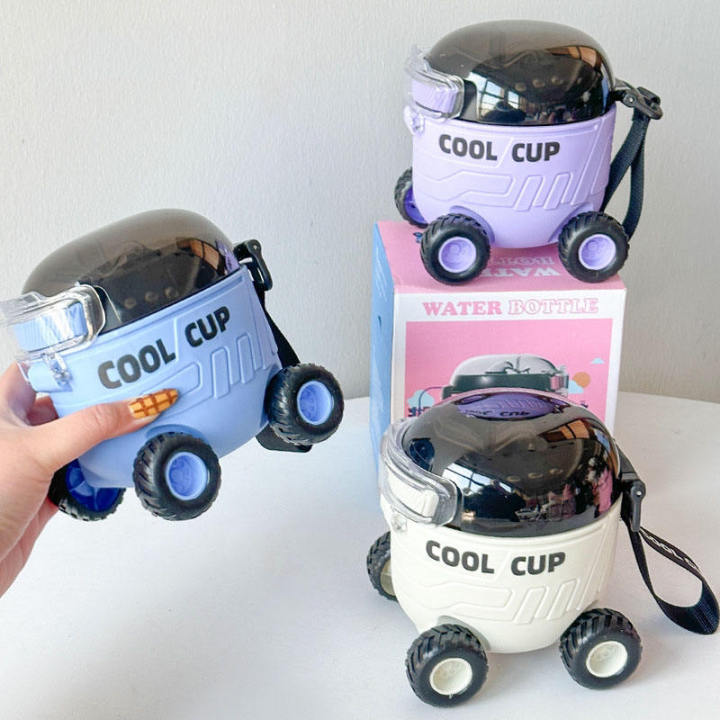 python programming | code💻 | learn🚀 | save it &... Kids Cartoon Car Shape Water Bottle 550ml with Wheels & Straw – Leak ...