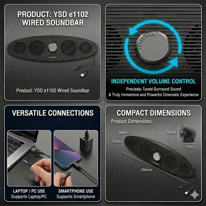 YSD%20E1102%20Original%20Multimedia%20Soundbar%20%7C%20Dual%20High-Power%20Speakers%20+%20Twin%20Bass%20Diaphragms%20360%C2%B0%20Surround%20Sound%20%7C%20USB%20Powered%203.5mm%20Wired%20Desktop%20Speaker%20for%20Gaming,%20PC%20&%20Laptop%20-%20Add-To-Cart%20-%20Image%203
