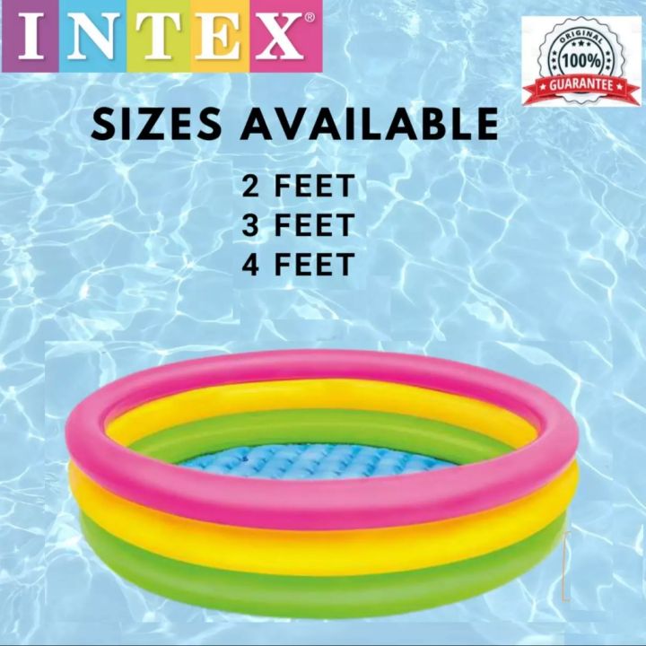Intex Swimming Pool For Kids - Baby Swimming Pool Big water tube bath tub water tube pool big size family