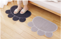 Big Foot Shape Grass Mat Plain  Door Mat  - Size 40 x 60 cm - QS Bedding. 