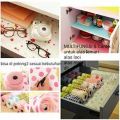 2/Roll Waterproof Antibacterial Plastic Cabinet Drawer Shelf Liners Sheets for Kitchen Table Mat. 