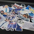 25/50pcs GREY'S ANATOMY sticker pack based on tv series funny sitcom cool cute aesthetic doctor medical medicine ideal for journals guitar skateboards laptops. 