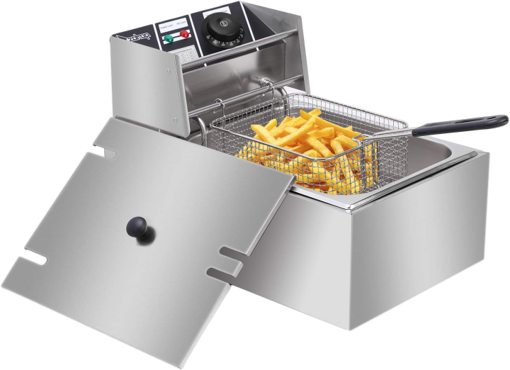 Avinas 6.8L Electric Deep Fryer 2800W - Deep fryer - Ideal for commerical use - 2800W Multifunction electric deep fryer