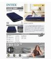Intex mattress 75''x39''x10''  'Intex inflatable mattress air bed air mattress. 
