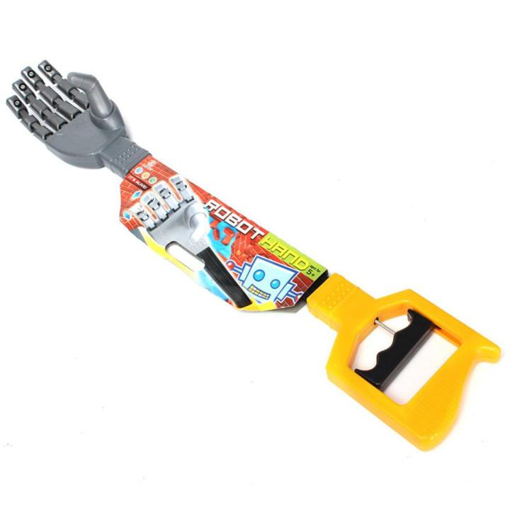 55CM High Quality Plastic Robot Hand Grabbing Stick Creative Wrist Strengthen Toys For Children DIY Robot Claw Toys