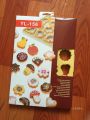 24 Shapes Cookie Cutting Sheet Cutter Mold One Press Heart Moon Star Fruit Platter Biscuit Decoration. 