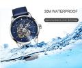 Men Watch Top Brand Luxury Automatic Mechanical Watch Leather Military Watches Clock Men. 