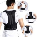 Unisex Adjustable posture Corrector Shoulder Back Brace Support Lumbar Spine Support Belt Posture Correction. 
